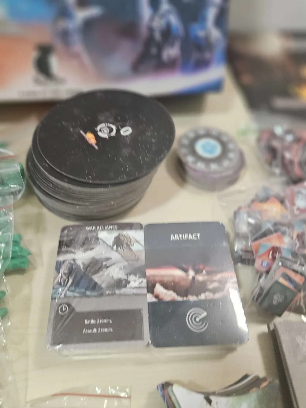 Sun Tzu Games Burning Suns Board Game (Kickstarter Ed.)